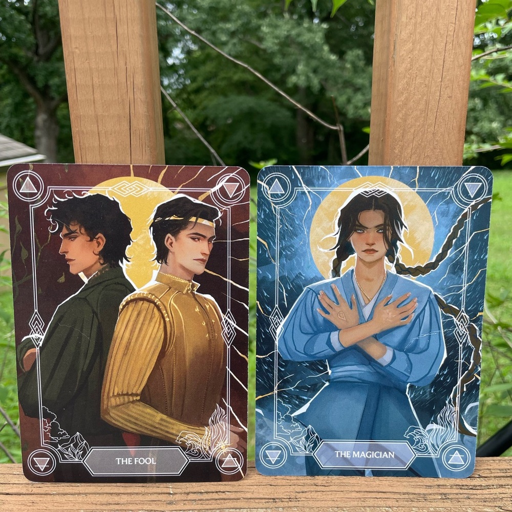 FairyLoot YA June 2025 The Storm Within Tarot Cards